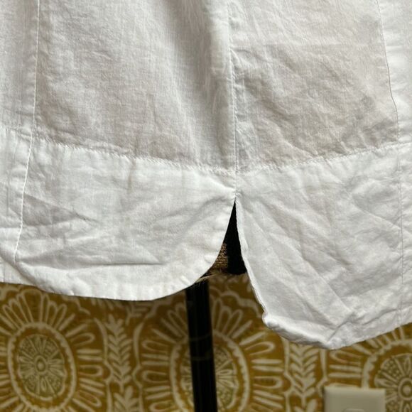 HANNAH Artwear Eos Floral Long Sleeve Cotton Blouse Top in Limoncello Sz US 4 - Picture 13 of 16